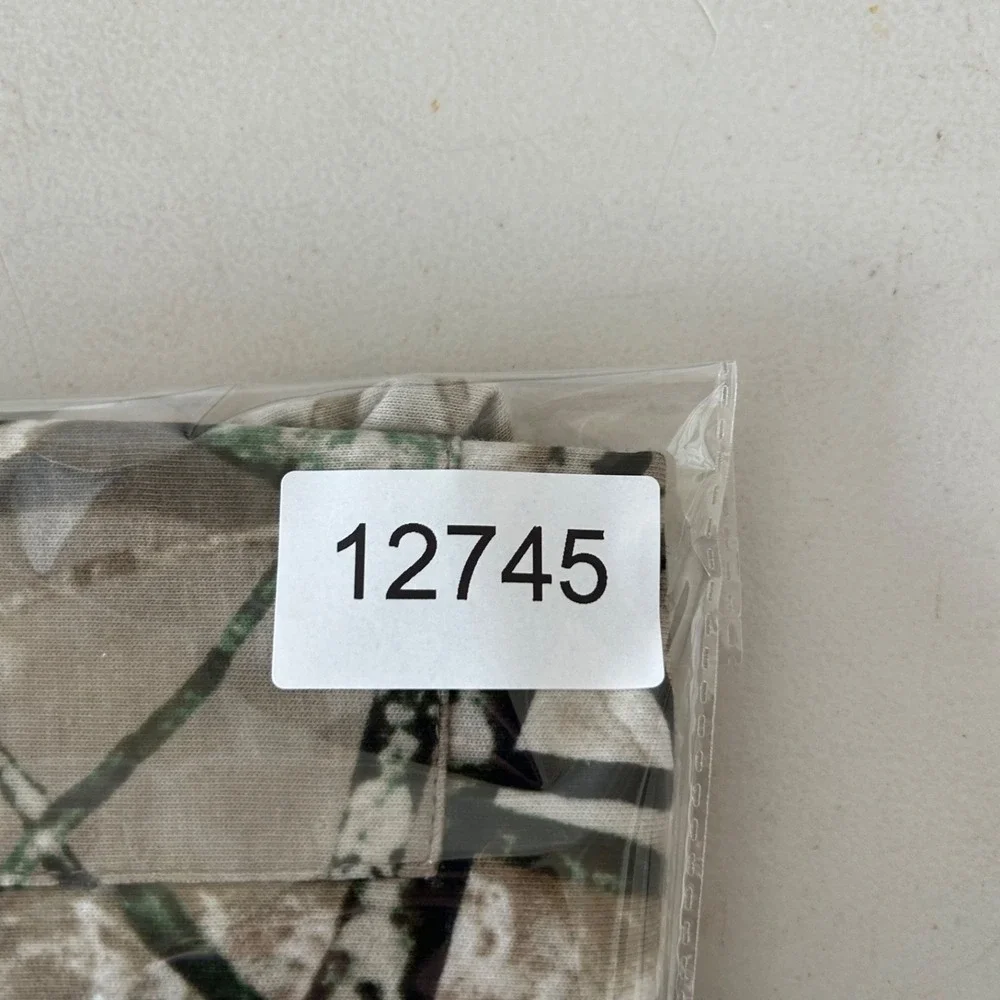 Vintage 90s Outfitters Ridge Camo Real Tree Long Sleeve Shirt Size XL Brown - Picture 5 of 5